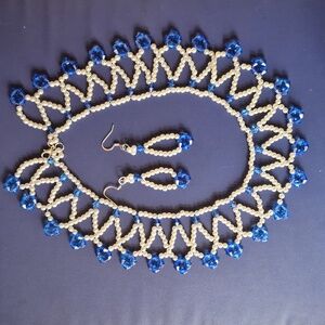Handmade Necklace/earrings Set